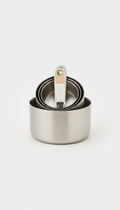 Stainless Steel Measuring Cups With Etched Markings