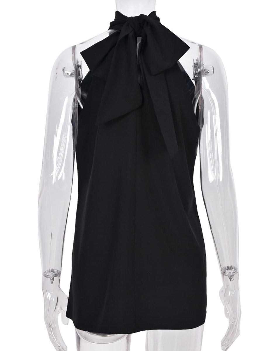 Stunncal Loose Strapless Hanging Neck Sexy Tops