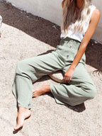 Stunncal Solid Color Loose Casual Pants (6 colors)