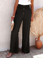 Stunncal Solid Color Loose Casual Pants (6 colors)