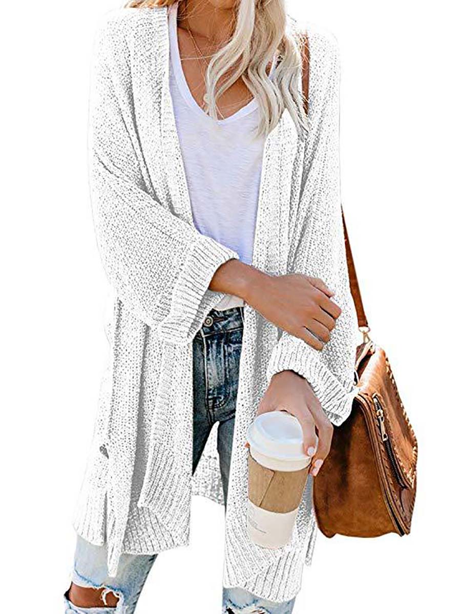 Stunncal Solid Color Knitted Cardigan(10 colors)