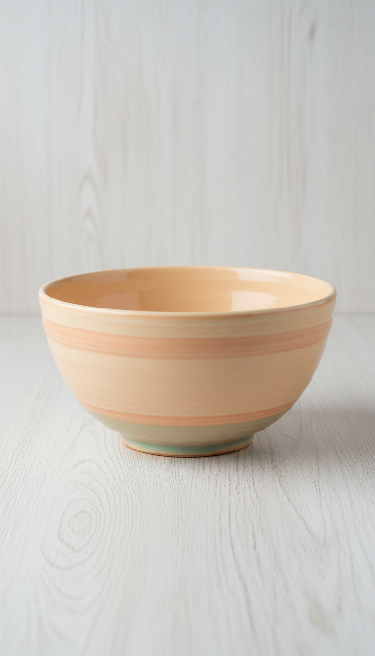 Ceramic Mixing Bowl With Pour Spout