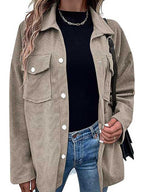 Stunncal Waffle Jacket Button Down Shirt
