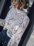 Stunncal Sexy Lace Tops